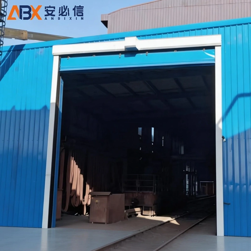 雅安软帘堆积门